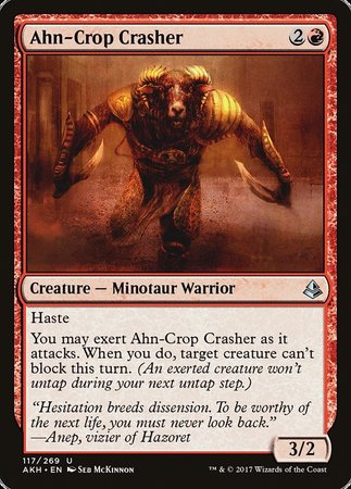 Ahn-Crop Crasher [Amonkhet] | Exor Games New Glasgow