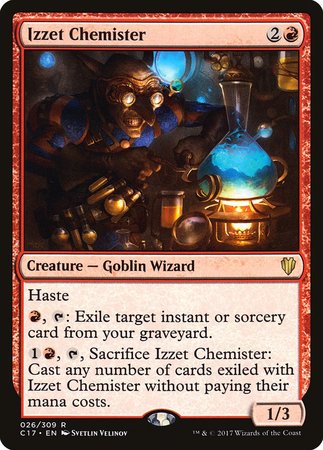 Izzet Chemister [Commander 2017] | Exor Games New Glasgow