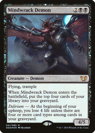 Mindwrack Demon [Duel Decks: Blessed vs. Cursed] | Exor Games New Glasgow