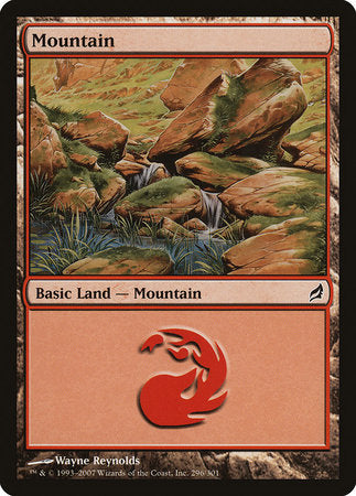 Mountain (296) [Lorwyn] | Exor Games New Glasgow