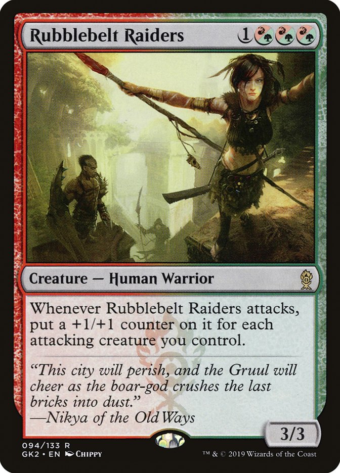 Rubblebelt Raiders [Ravnica Allegiance Guild Kit] | Exor Games New Glasgow