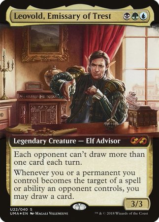 Leovold, Emissary of Trest [Ultimate Box Topper] | Exor Games New Glasgow