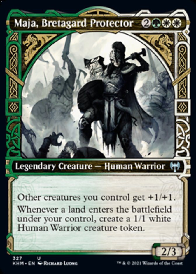 Maja, Bretagard Protector (Showcase) [Kaldheim] | Exor Games New Glasgow