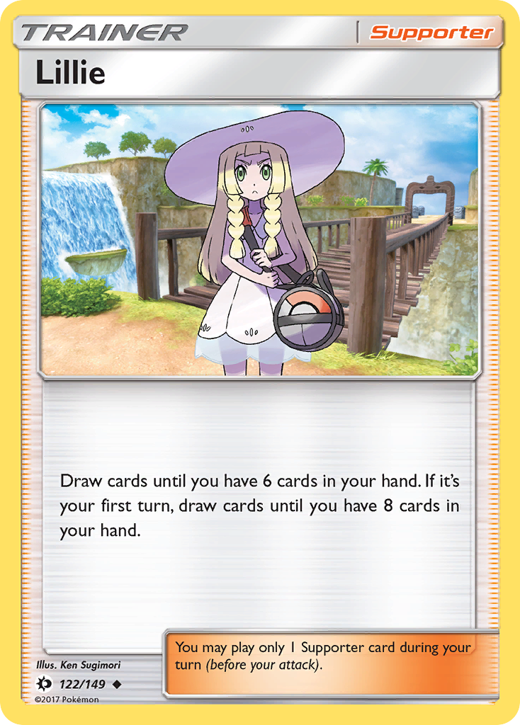 Lillie (122/149) [Sun & Moon: Base Set] | Exor Games New Glasgow