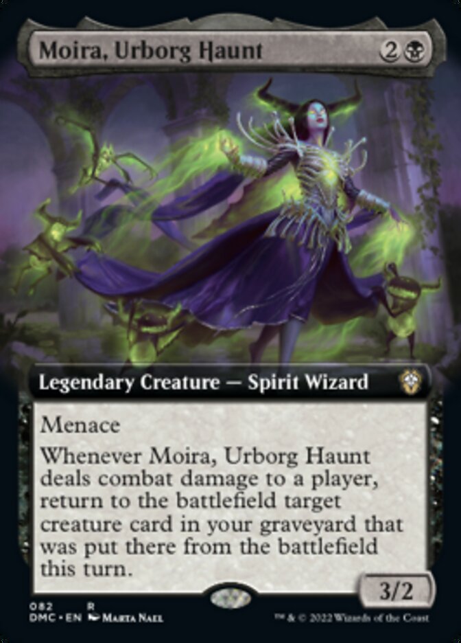 Moira, Urborg Haunt (Extended Art) [Dominaria United Commander] | Exor Games New Glasgow