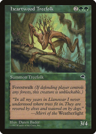 Heartwood Treefolk [Tempest] | Exor Games New Glasgow