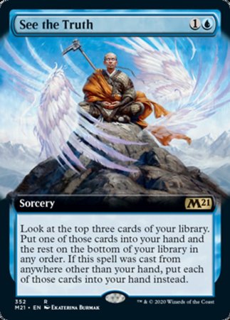 See the Truth (Extended Art) [Core Set 2021] | Exor Games New Glasgow