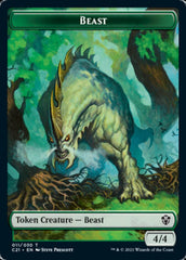 Beast (011) // Insect Token [Commander 2021 Tokens] | Exor Games New Glasgow