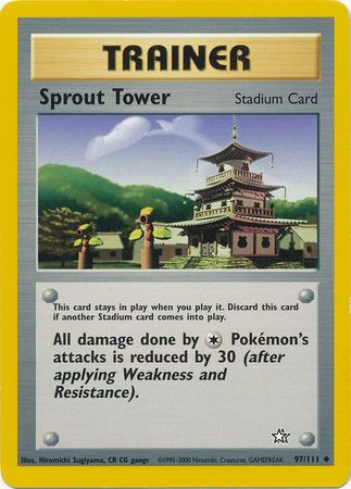 Sprout Tower (97/111) [Neo Genesis Unlimited] | Exor Games New Glasgow