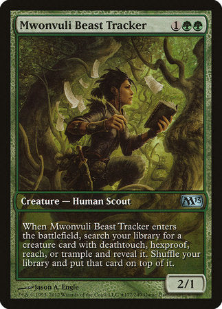 Mwonvuli Beast Tracker [Magic 2013 Promos] | Exor Games New Glasgow