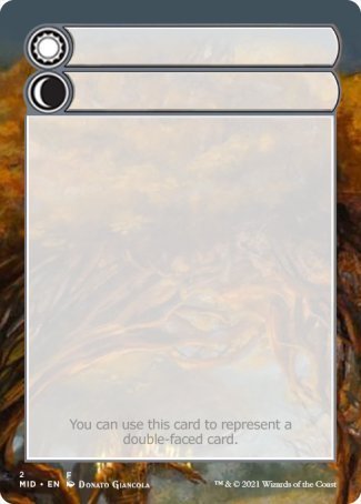 Helper Card (2/9) [Innistrad: Midnight Hunt Tokens] | Exor Games New Glasgow