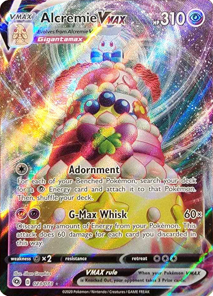 Alcremie VMAX (023/073) [Prize Pack Series One] | Exor Games New Glasgow