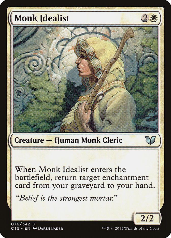 Monk Idealist [Commander 2015] | Exor Games New Glasgow