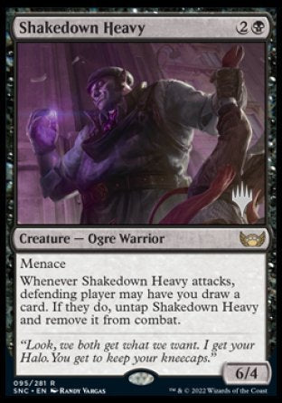 Shakedown Heavy (Promo Pack) [Streets of New Capenna Promos] | Exor Games New Glasgow