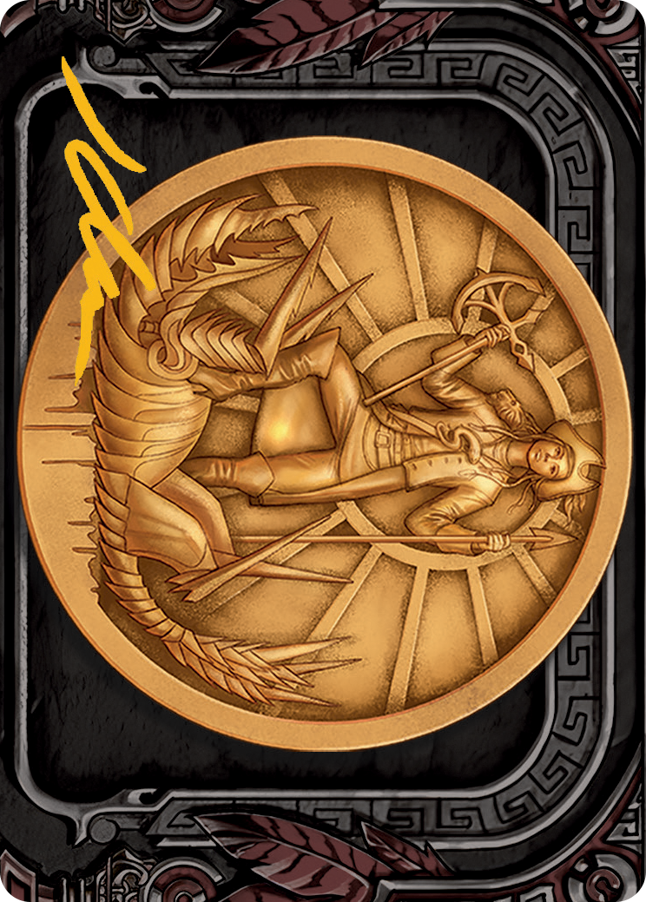 Captain Lannery Storm Art Card (Gold-Stamped Signature) [March of the Machine Art Series] | Exor Games New Glasgow