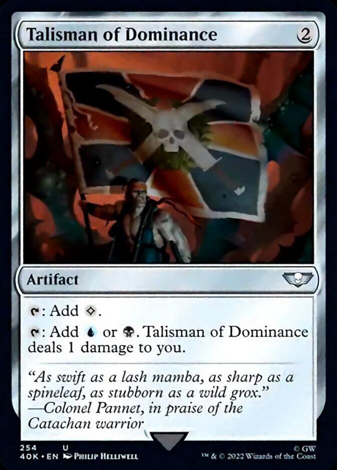 Talisman of Dominance (254) [Universes Beyond: Warhammer 40,000] | Exor Games New Glasgow