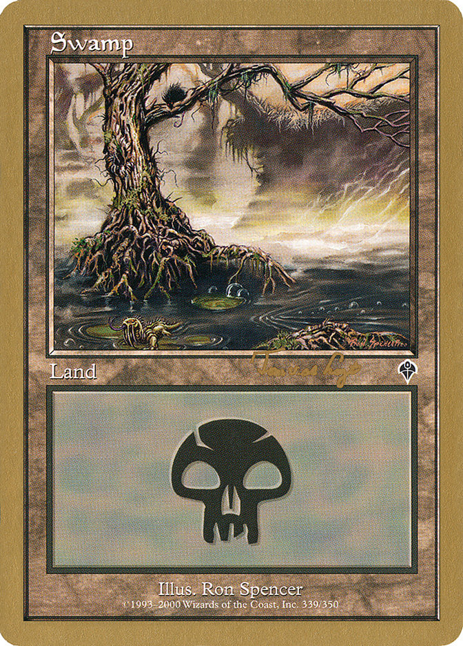 Swamp (tvdl339) (Tom van de Logt) [World Championship Decks 2001] | Exor Games New Glasgow