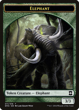 Elephant Token [Eternal Masters Tokens] | Exor Games New Glasgow