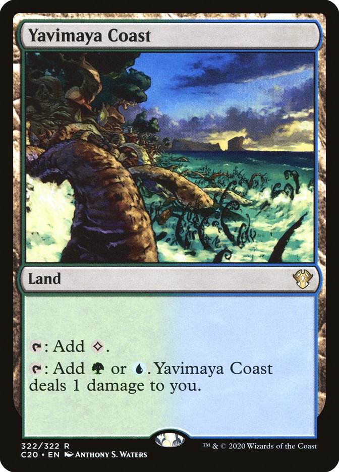 Yavimaya Coast [Commander 2020] | Exor Games New Glasgow