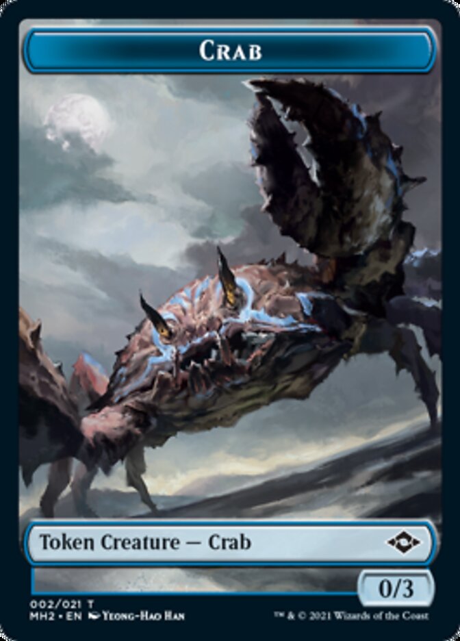 Crab Token [Modern Horizons 2 Tokens] | Exor Games New Glasgow