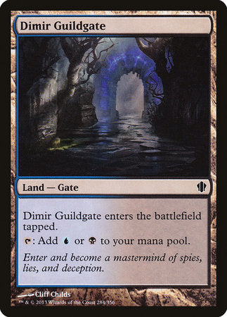 Dimir Guildgate [Commander 2013] | Exor Games New Glasgow