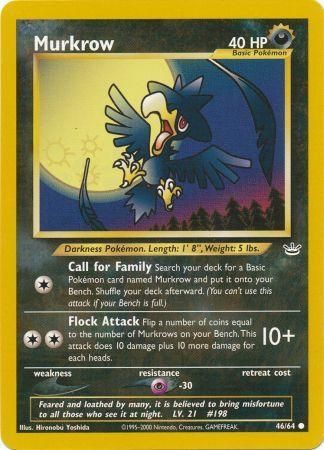 Murkrow (46/64) [Neo Revelation Unlimited] | Exor Games New Glasgow