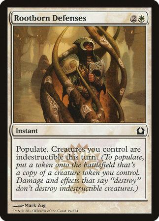 Rootborn Defenses [Return to Ravnica] | Exor Games New Glasgow