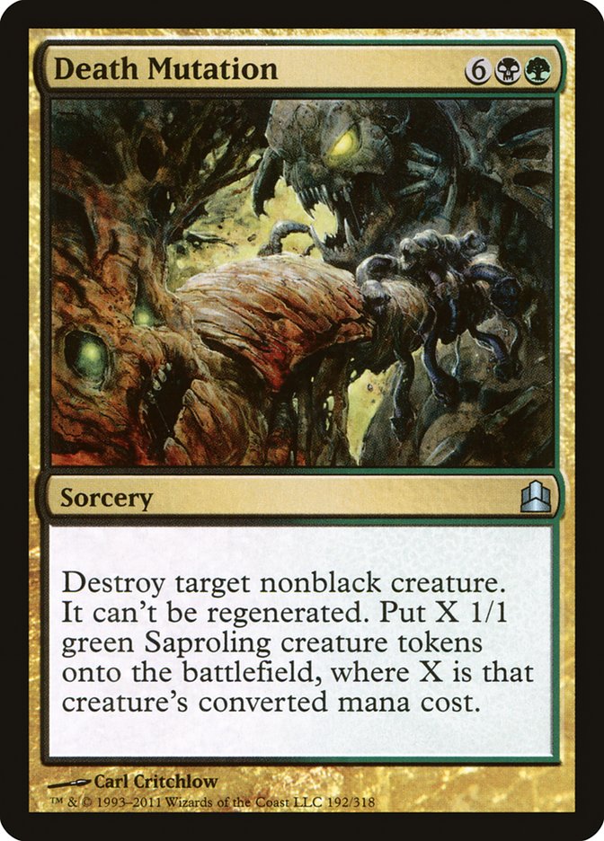 Death Mutation [Commander 2011] | Exor Games New Glasgow