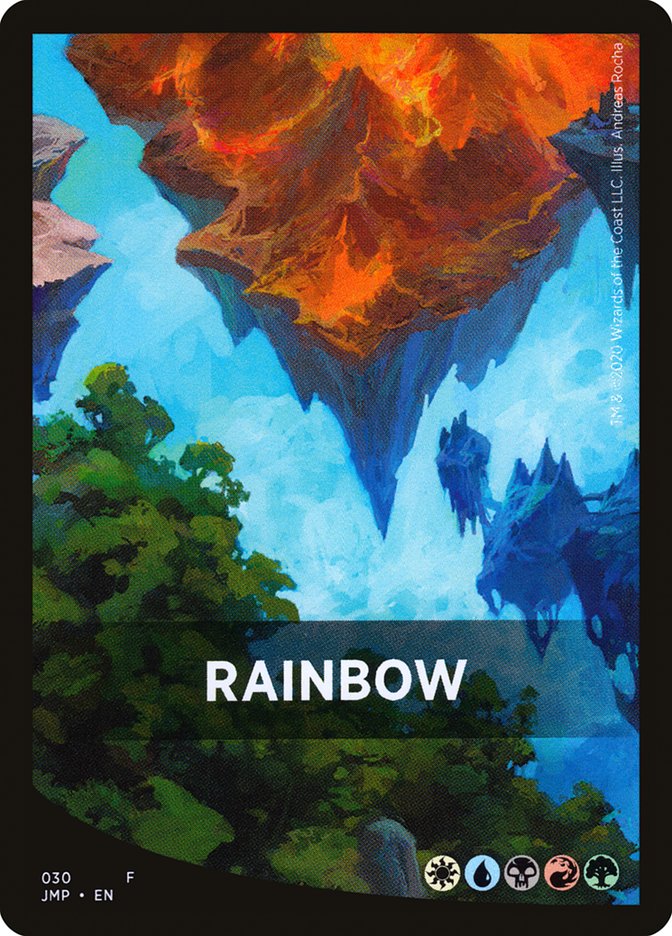 Rainbow Theme Card [Jumpstart Front Cards] | Exor Games New Glasgow