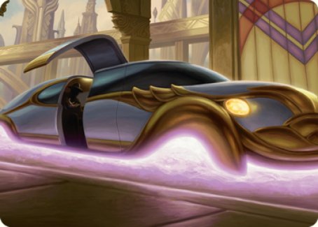 Mysterious Limousine Art Card [Streets of New Capenna Art Series] | Exor Games New Glasgow