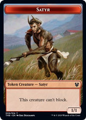 Satyr // Goblin Construct Double-sided Token [Challenger Decks 2021 Tokens] | Exor Games New Glasgow