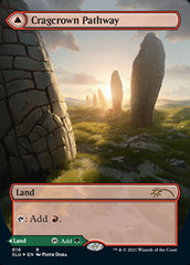Cragcrown Pathway // Timbercrown Pathway (Borderless) [Secret Lair: Ultimate Edition 2] | Exor Games New Glasgow