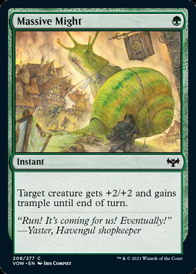 Massive Might [Innistrad: Crimson Vow] | Exor Games New Glasgow