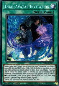 Dual Avatar Invitation [PHRA-EN057] Secret Rare | Exor Games New Glasgow