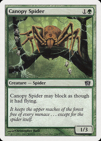 Canopy Spider [Eighth Edition] | Exor Games New Glasgow