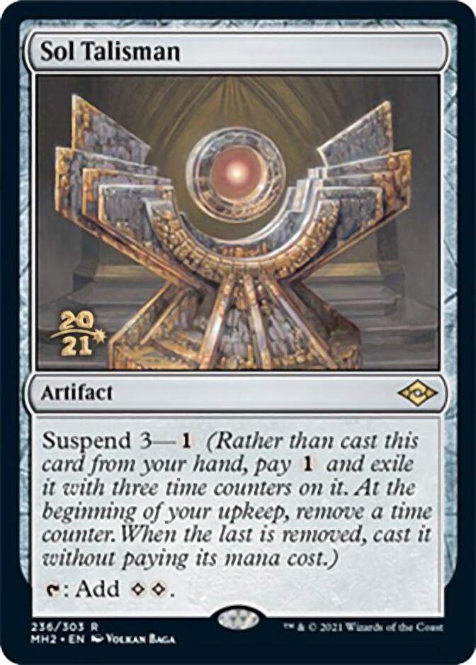 Sol Talisman [Modern Horizons 2 Prerelease Promos] | Exor Games New Glasgow