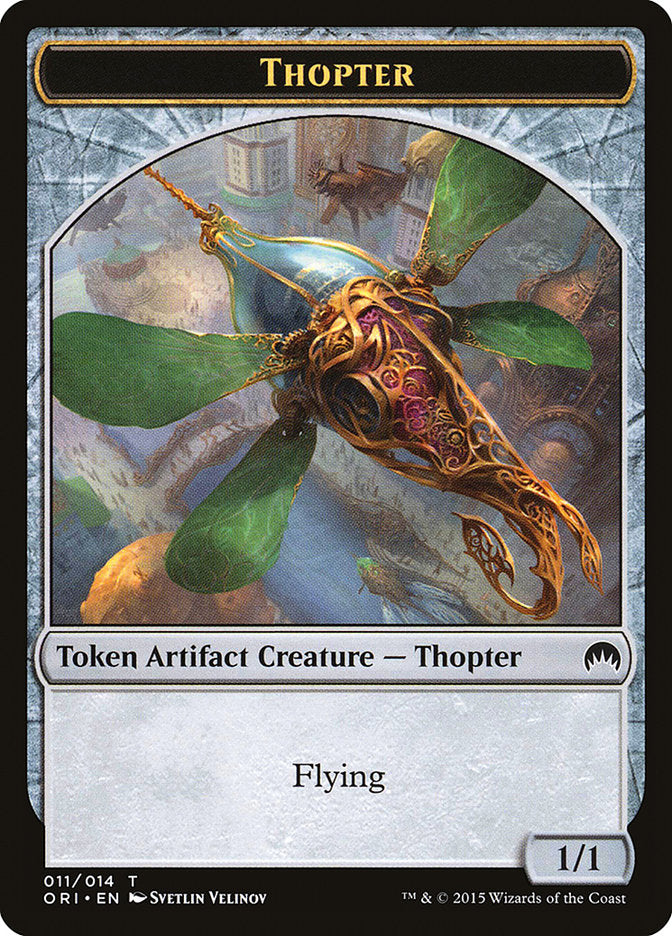 Thopter (011/014) [Magic Origins Tokens] | Exor Games New Glasgow