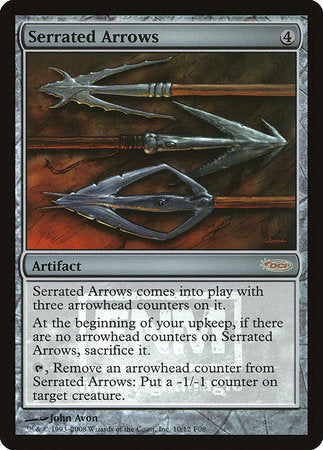 Serrated Arrows [Friday Night Magic 2008] | Exor Games New Glasgow