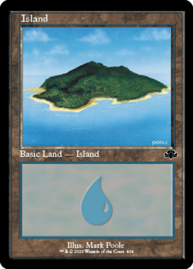 Island (404) (Retro) [Dominaria Remastered] | Exor Games New Glasgow