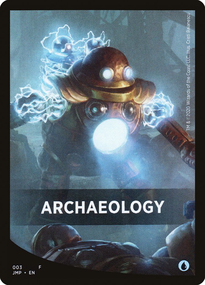 Archaeology Theme Card [Jumpstart Front Cards] | Exor Games New Glasgow