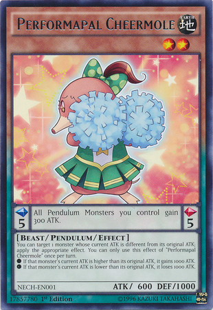 Performapal Cheermole [NECH-EN001] Rare | Exor Games New Glasgow