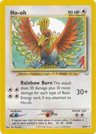 Ho-oh (18/64) [Neo Revelation Unlimited] | Exor Games New Glasgow