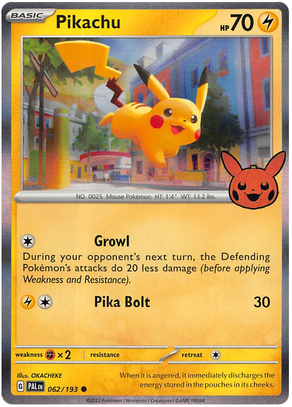 Pikachu (062/193) [Trick or Trade 2023] | Exor Games New Glasgow