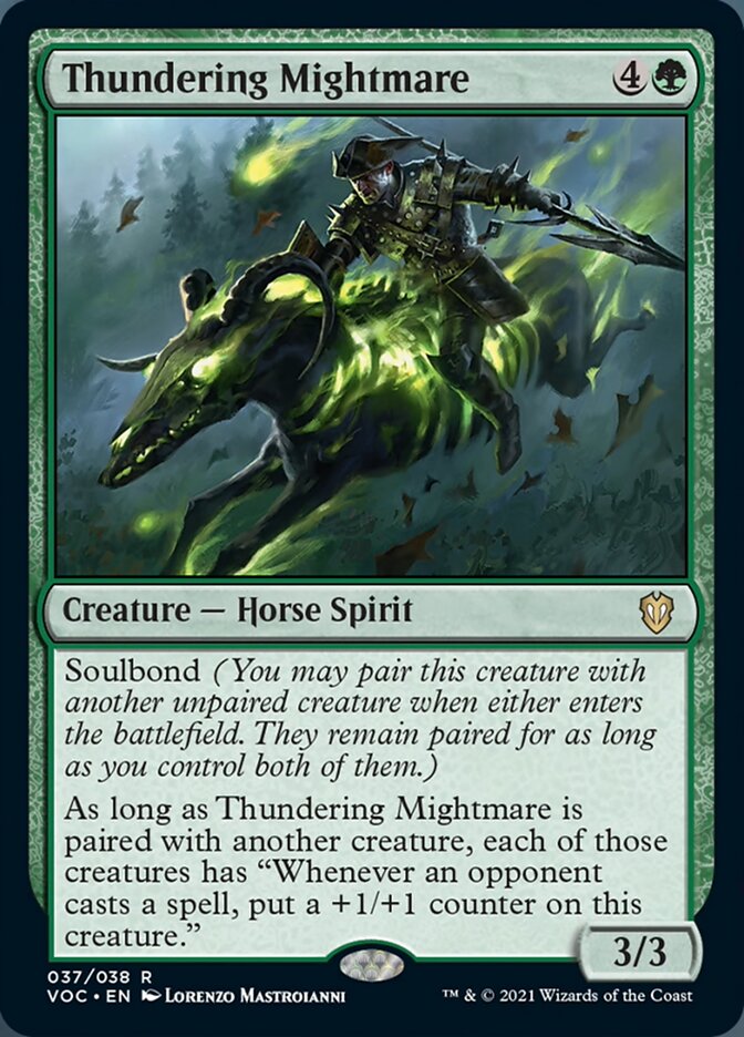 Thundering Mightmare [Innistrad: Crimson Vow Commander] | Exor Games New Glasgow