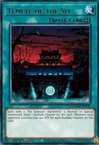 Temple of the Six [MAGO-EN146] Rare | Exor Games New Glasgow