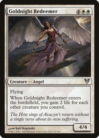 Goldnight Redeemer [Avacyn Restored] | Exor Games New Glasgow