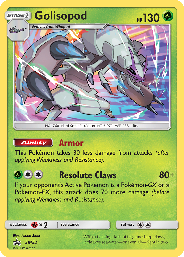 Golisopod (SM52) [Sun & Moon: Black Star Promos] | Exor Games New Glasgow