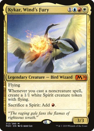 Kykar, Wind's Fury [Core Set 2020 Promos] | Exor Games New Glasgow