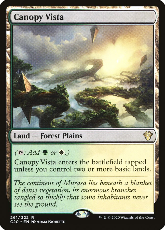 Canopy Vista [Commander 2020] | Exor Games New Glasgow