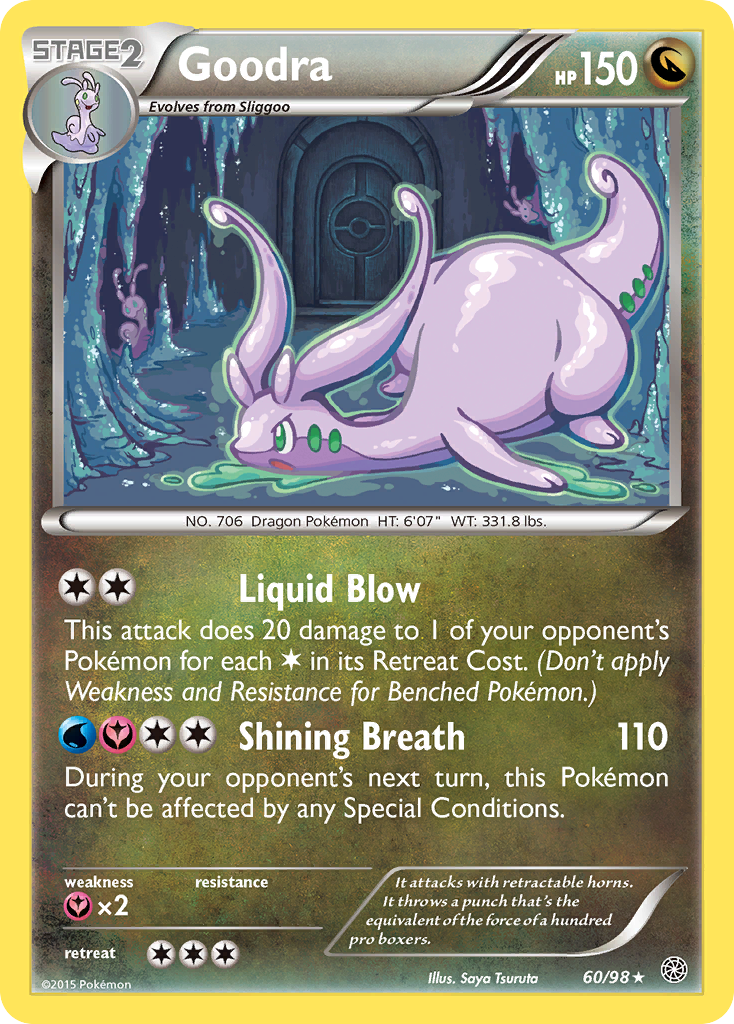 Goodra (60/98) [XY: Ancient Origins] | Exor Games New Glasgow